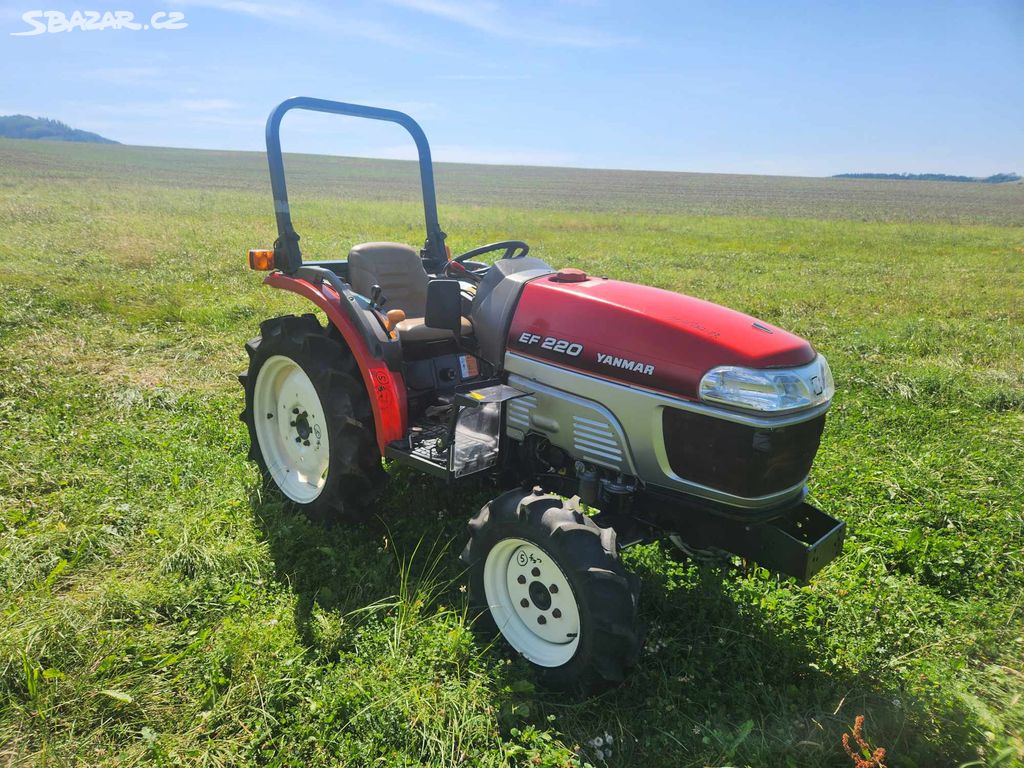 JAPONSKÝ MALOTRAKTOR YANMAR EF220D 4X4