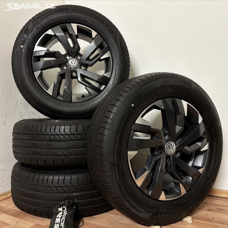 NOVÁ VW AMAROK 5x120 R18 ET45+LETNÍ 255/60R18 7,5m