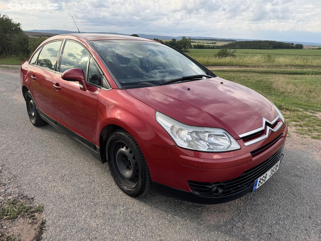 CITROËN C4 1,6 16V KLIMA, ČR, 198tkm