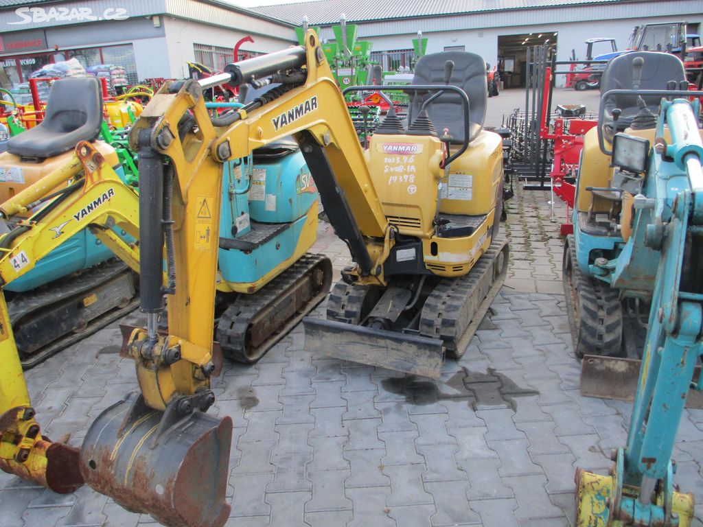 Minibagr Yanmar SV-08 1A 800kg