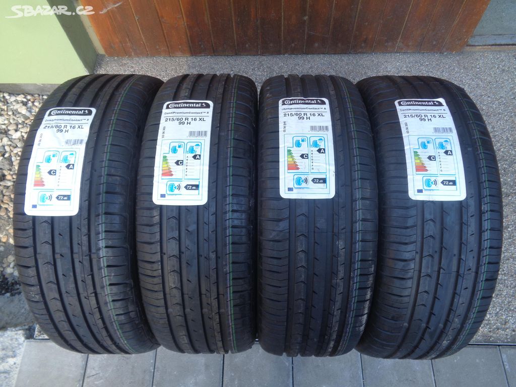 Letní pneu 215/60/16 R16 Continental - NOVÉ