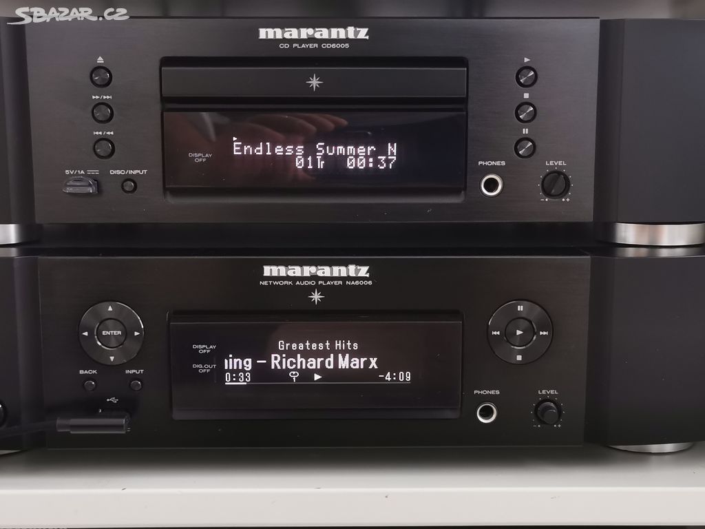 Streamer a CD Marantz CD6005 + NA6006