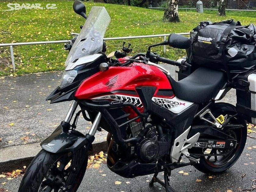 Honda CB500X, ročník 2016, najazdené cca 52000km