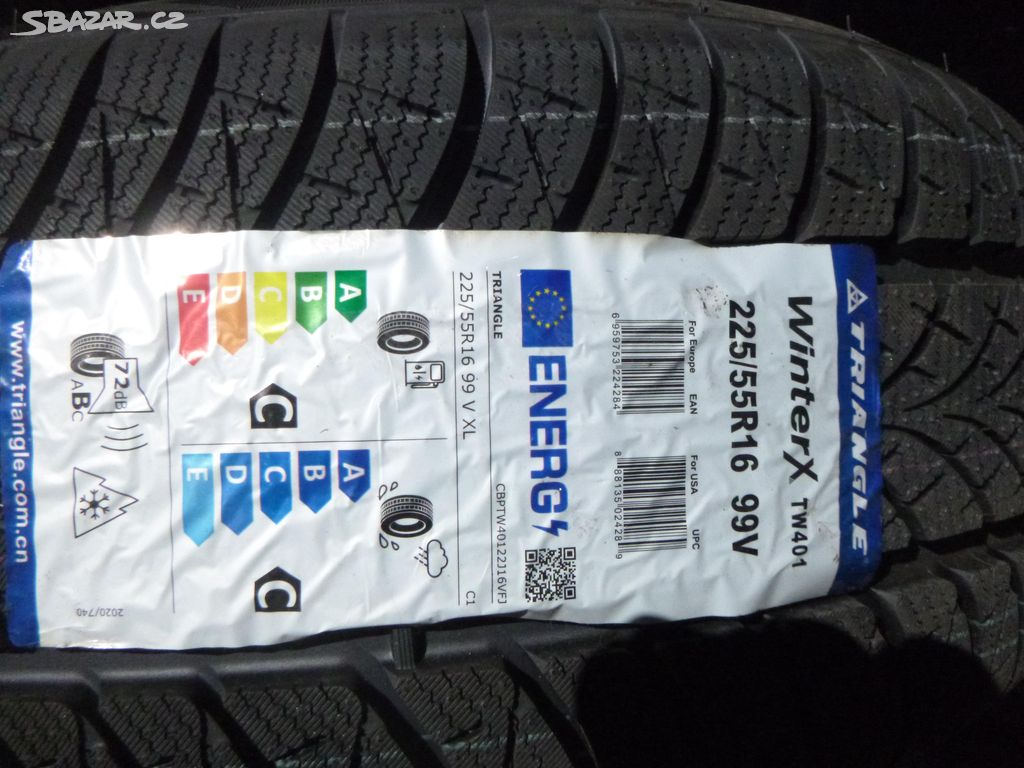 225/55 r16 zimní pneu triangle winterx (DOt 3523)