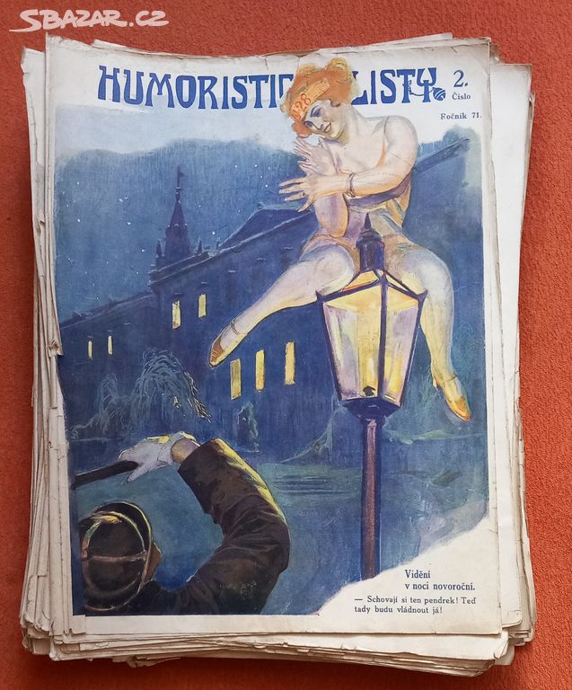 Humoristické listy roč. 71 rok 1928