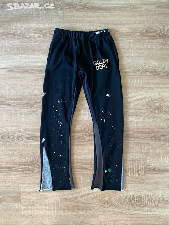 Gallery Dept Pants Black / Tepláky Černé L