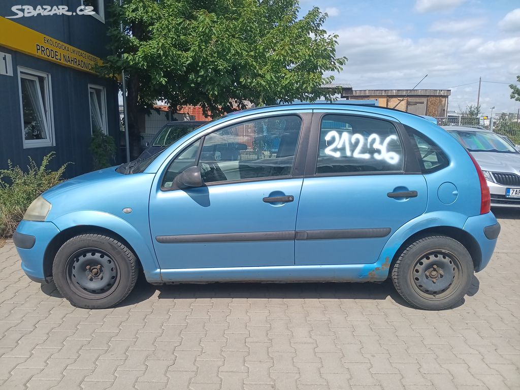 Prodám náhradní díly z vozu Citroen C3 č. 21236