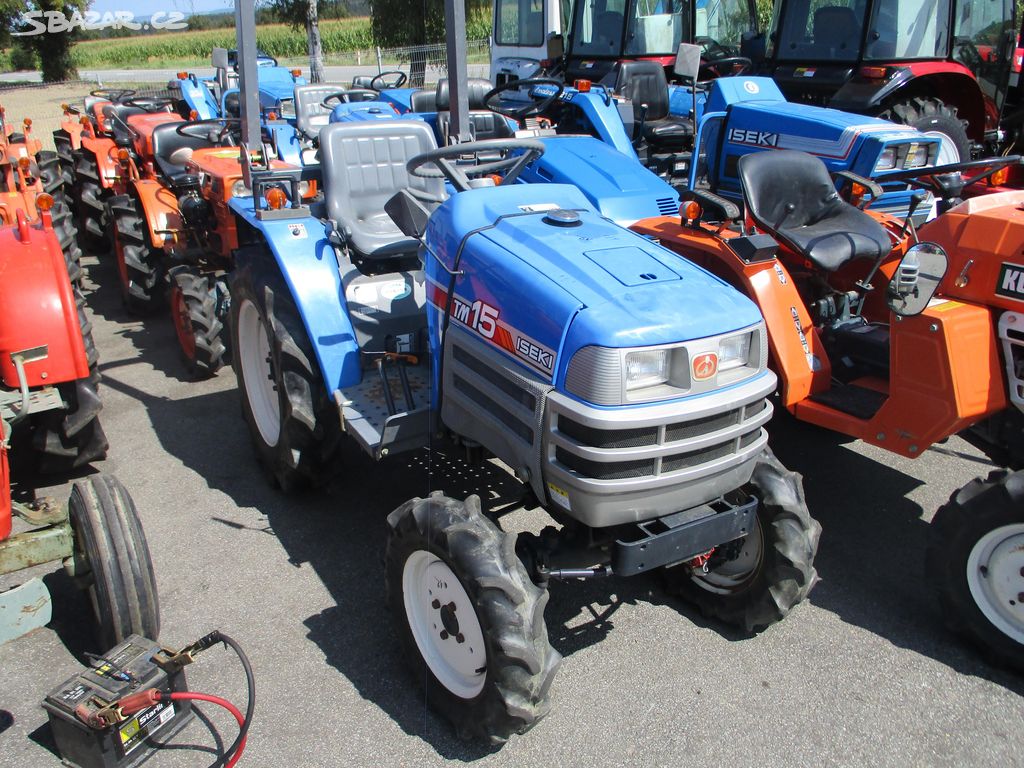 Malotraktor Iseki TM 15 parádní původní stav