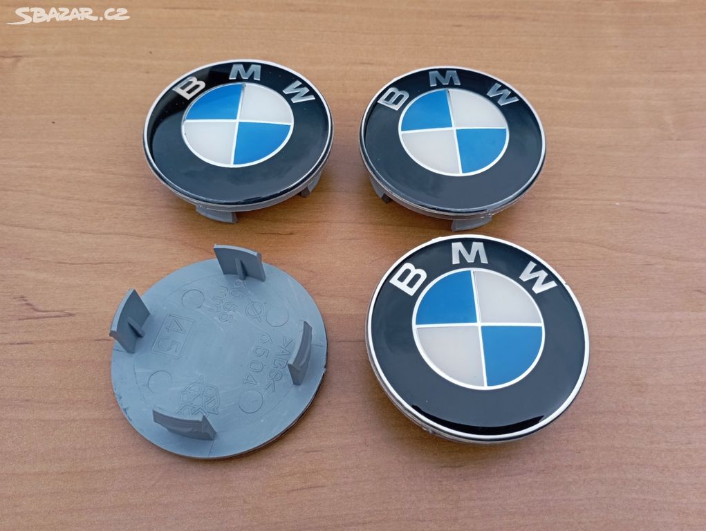 středové krytky BMW 65mm-55mm nové