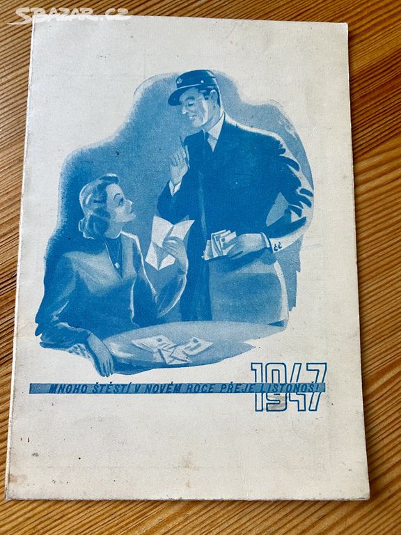 Pošta kalendář 1947