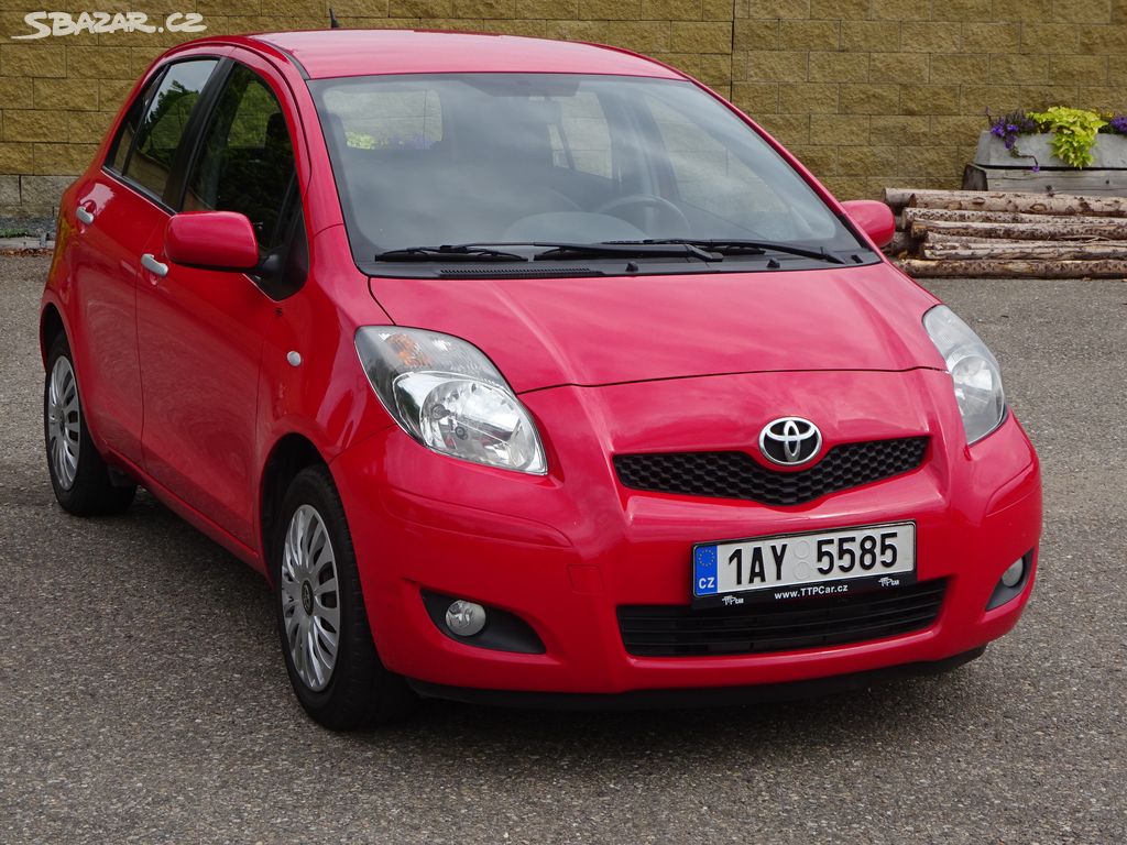 Toyota Yaris 1.0i r.v.2010 (51kw) stk:7/2026 ČR