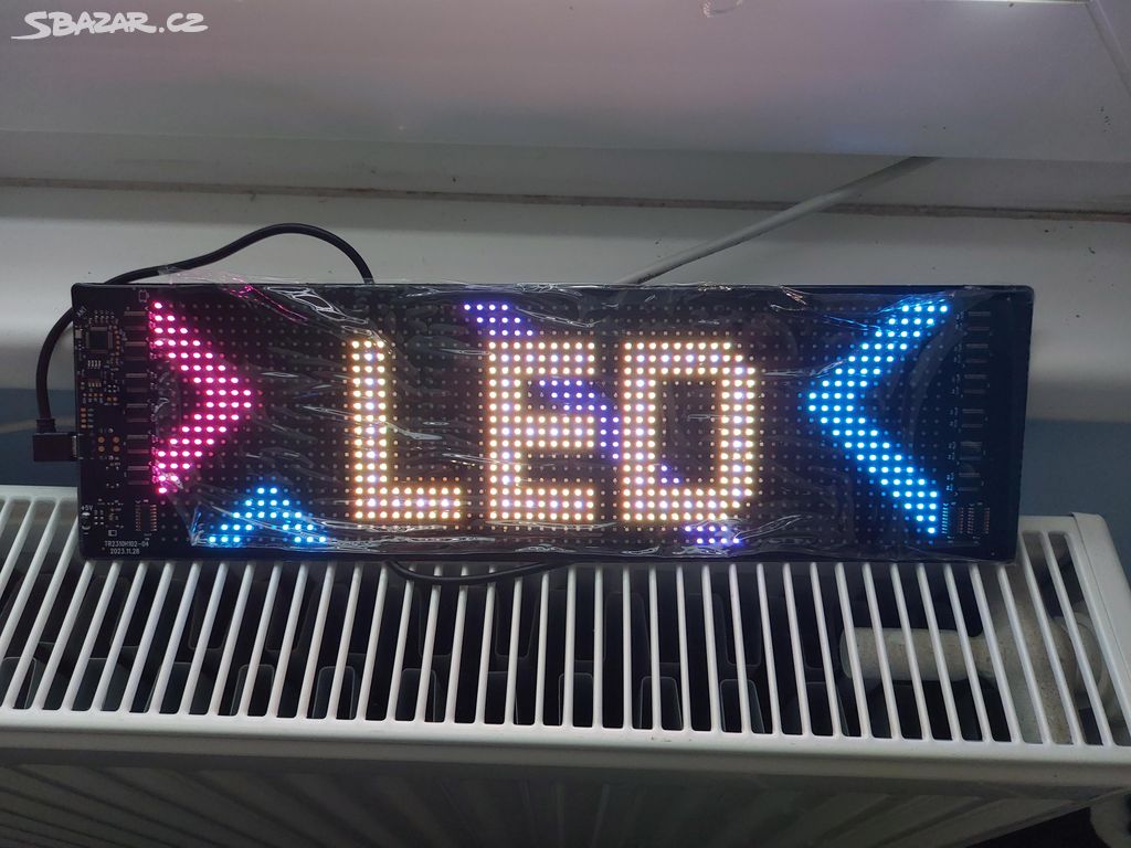 REKLAMA LED 12/220V Auto,VÝLOHA,aplikace Bluetooth