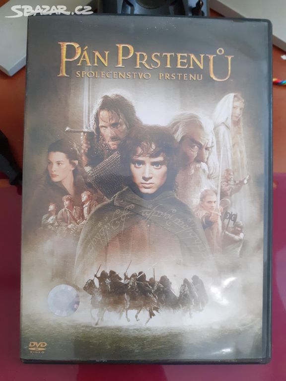 DVD Pán prstenů Společenstvo prstenu