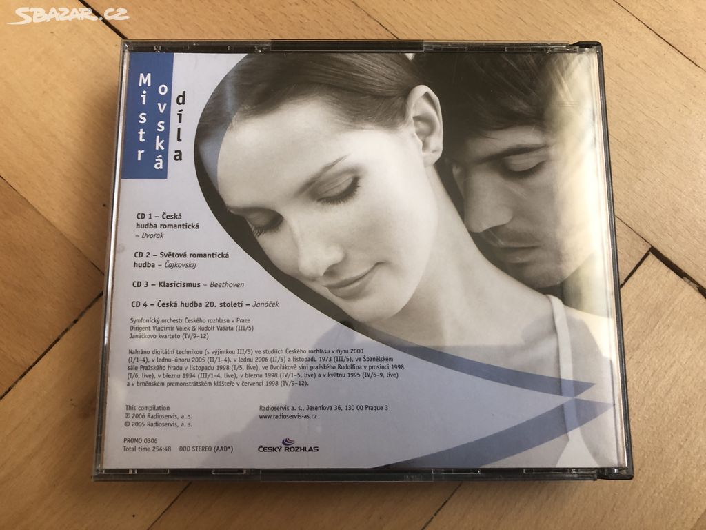 CD - Mistrovská díla (4 CD)