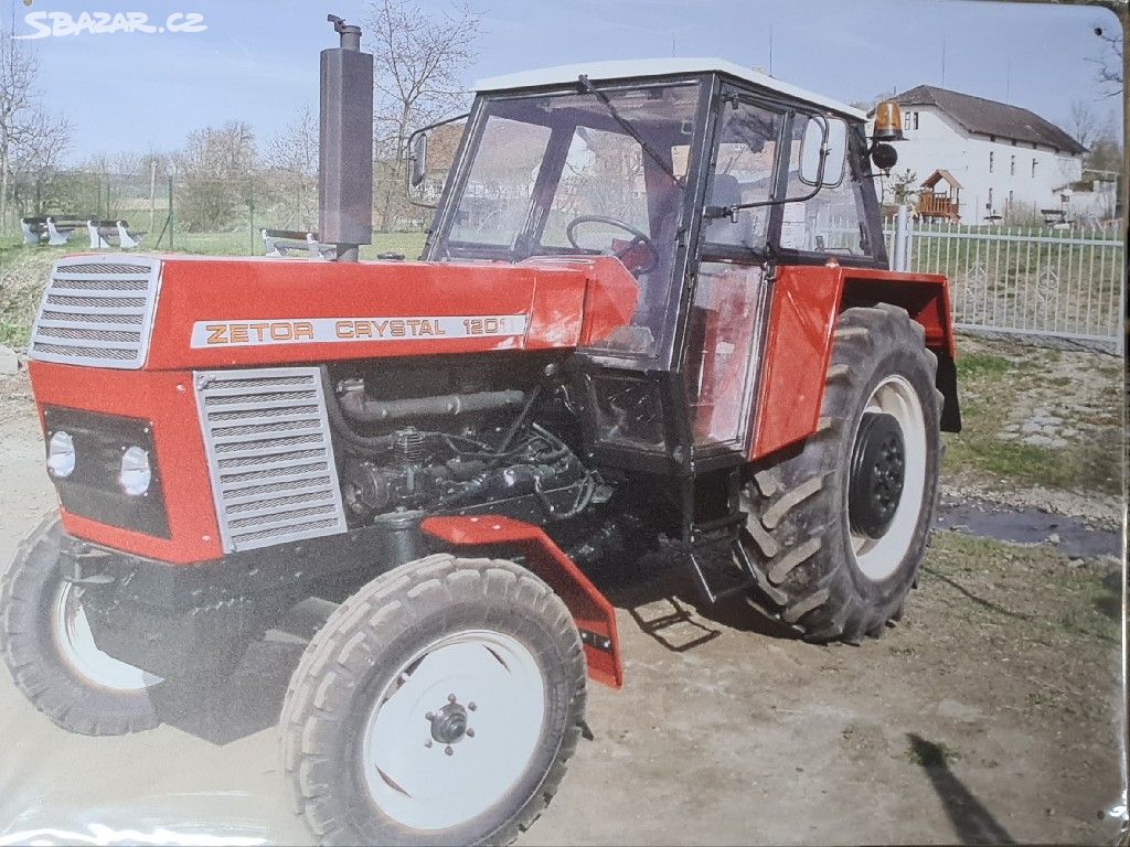 Plechová cedule retro ZETOR