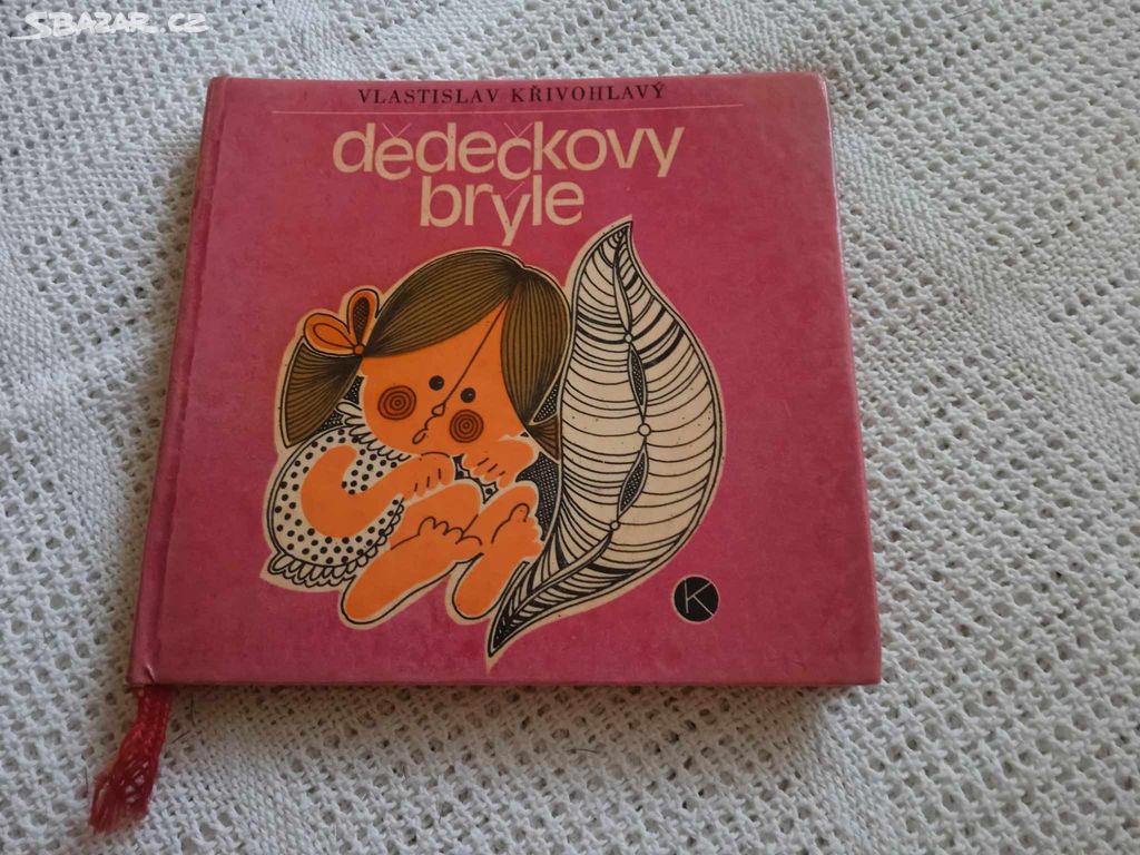 Dědečkovy brýle, knížka pro děti, 1977, retro