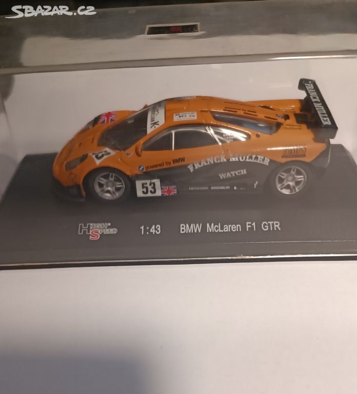 Model 1/43 High speed BMW McLaren F1 GTR