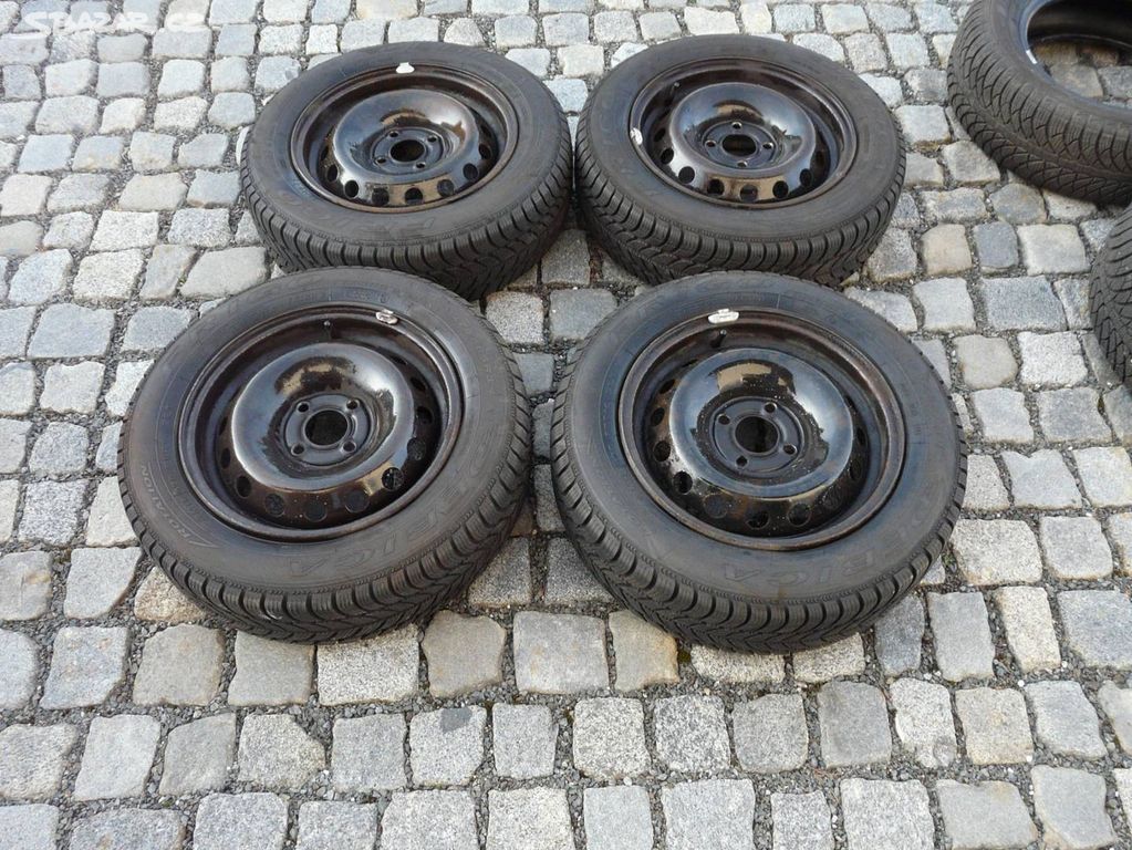 ZIMNÍ PNEU + DISKY 175/65R14 RENAULT 14"DACIA