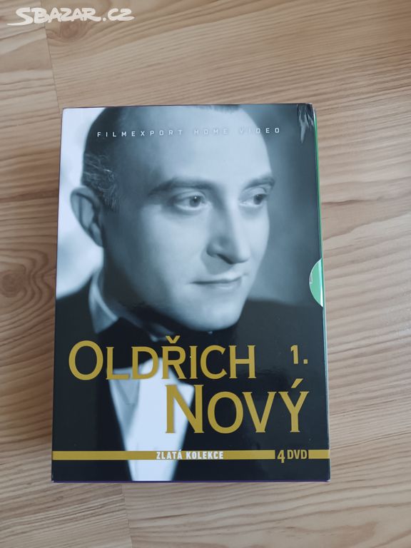 Oldřich Nový 1. na 4x DVD - NOVÉ