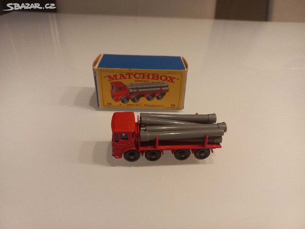 Matchbox rw Pipe Truck no.10