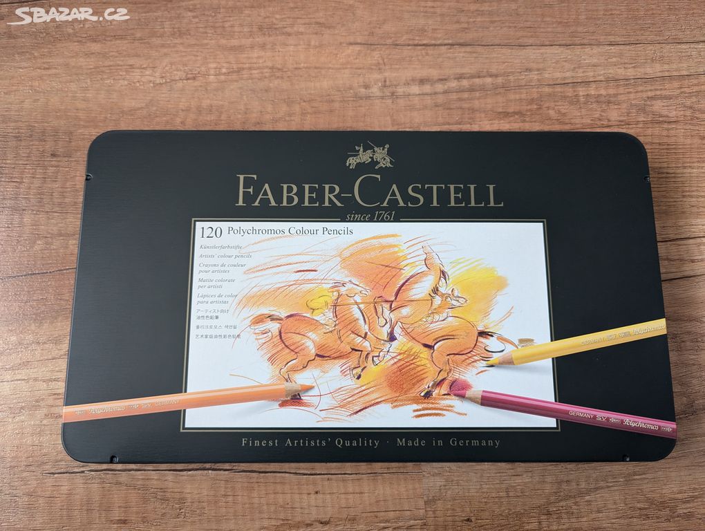 Pastelky Faber-Castell Polychromos 120 ks