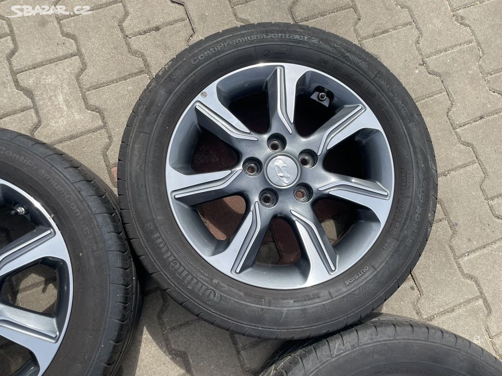 originální letní sada kol Hyundai i30 s TPMS (GD)