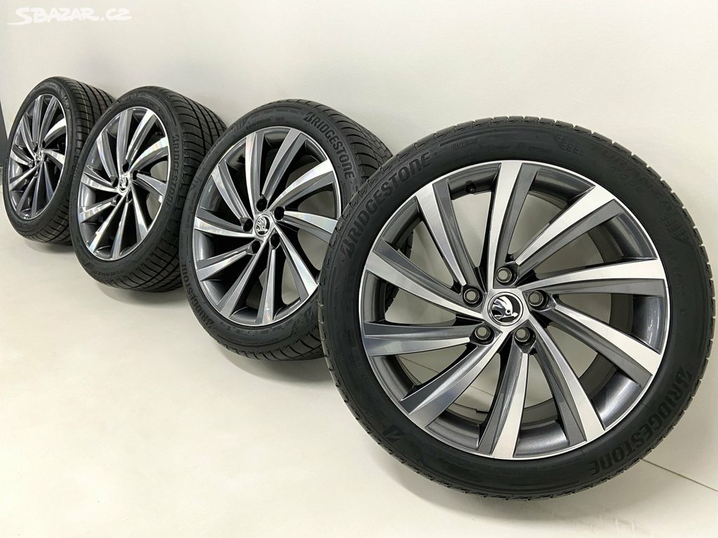 Perseus škoda Octavia IV 18 alu 5x112 nová tmavá