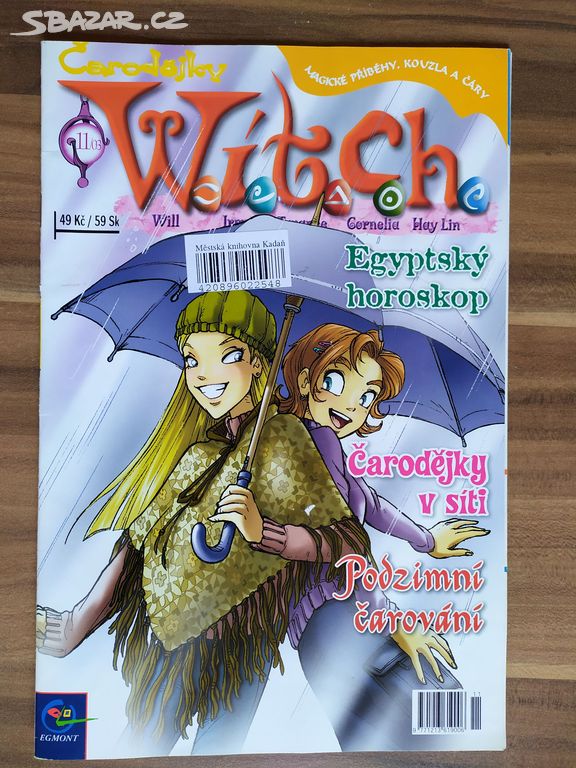 Komiks W.I.T.C.H. Čarodějky 11/03