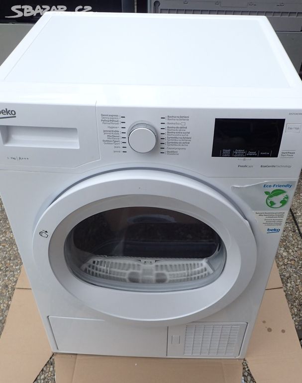 Sušička prádla třídy A+++ BEKO EDS7534CSRX