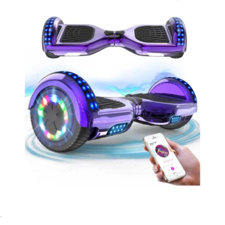 Hoverboard RCB ESU010 Chrom fialová