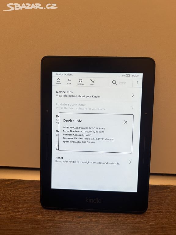 Čtečka knih Amazon Kindle Voyage 4GB WiFI