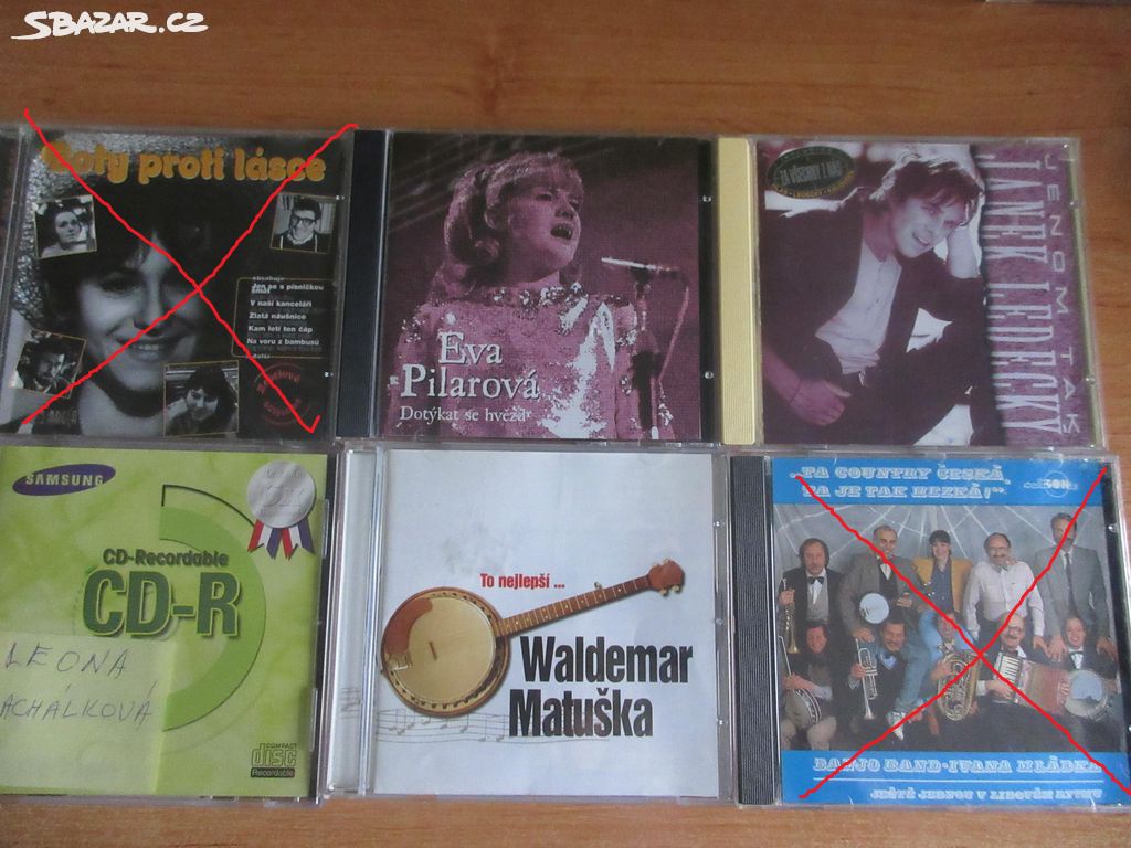 CD - zbývá Pilarová, Matuška,Ledecký,Machálková