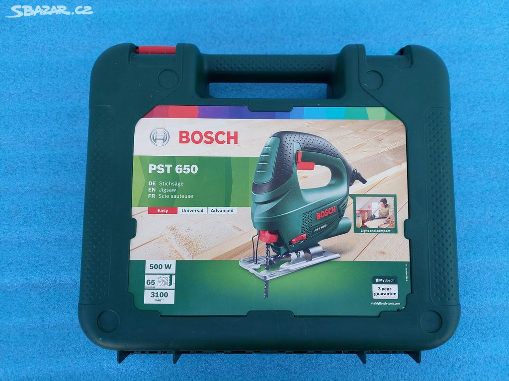 PŘÍMOČARÁ PILA BOSCH PST 650 - TOP STAV