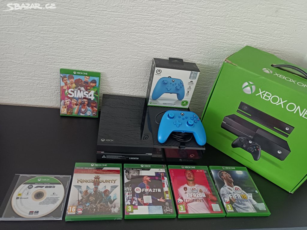 Xbox One 500GB + 6 her