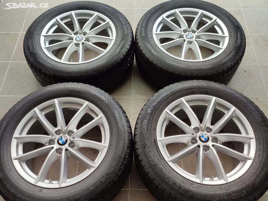 Zánovní ALU kola BMW 18" 5x112 ET44 pneu 255/55/