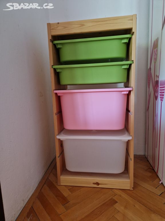 Trofast rám s úložnými boxy Ikea