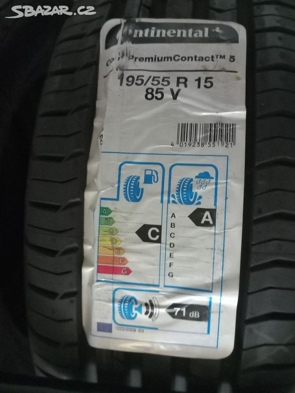 Pneu letní Continental 195/55 R15