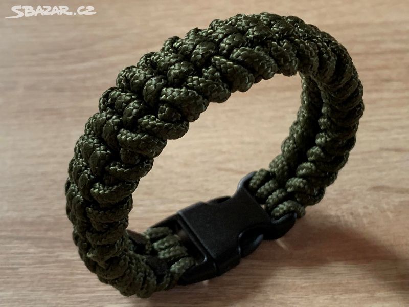 PARACORD NÁRAMEK (19 CM) ARMY STYL