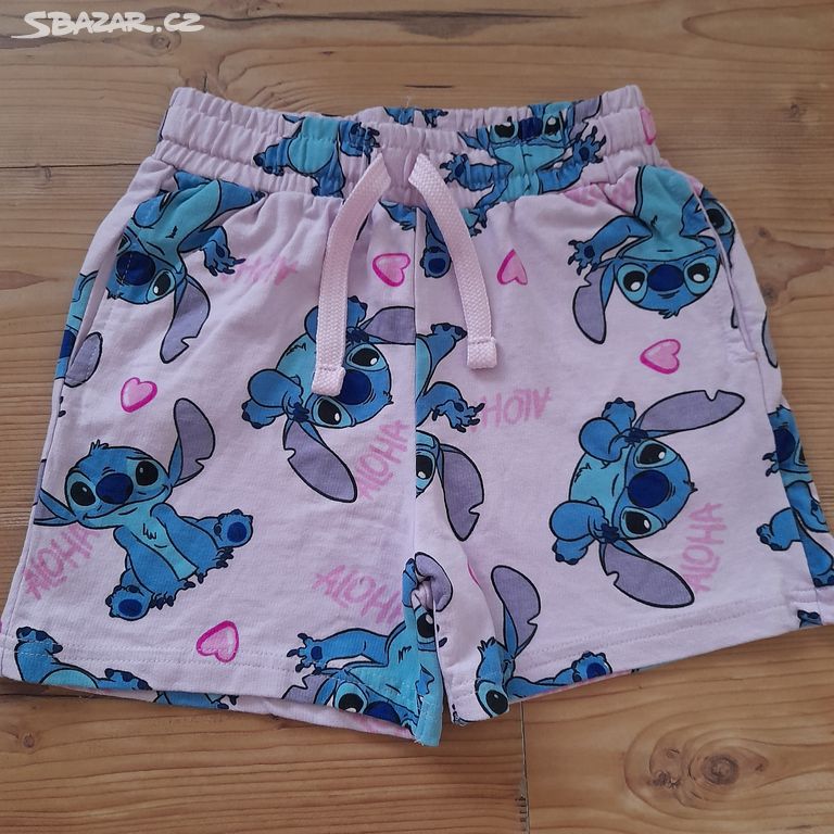 Dívčí kraťasy Stitch 128