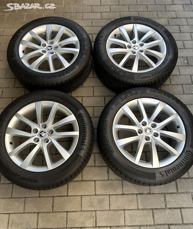 Zimni sada Škoda Kodiaq Elbrus 5x112 235/55 R18