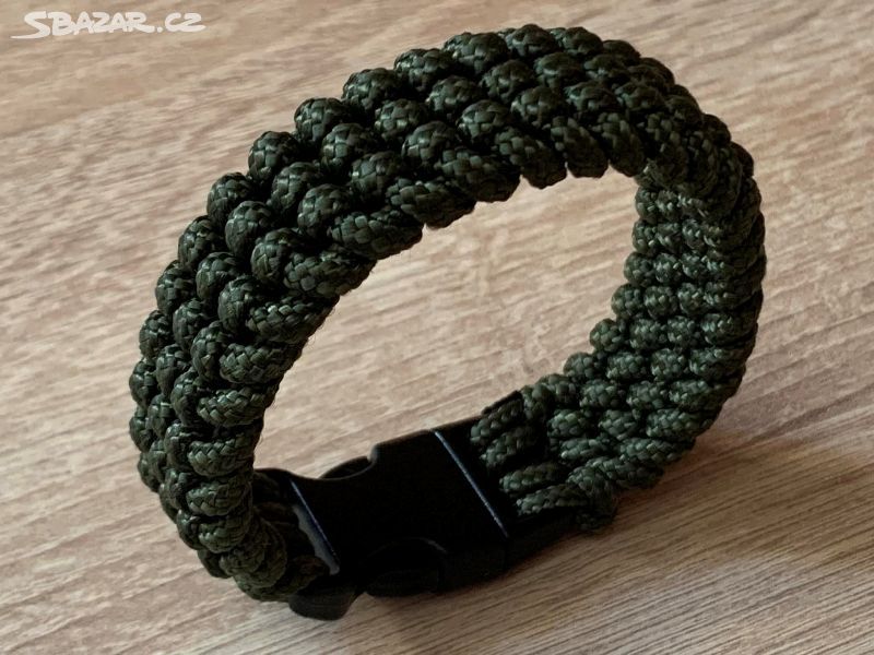 PARACORD NÁRAMEK (18 CM) ARMY STYL