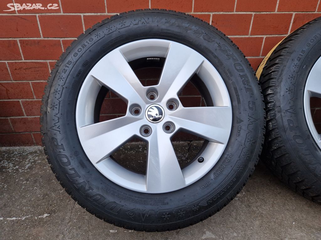 5x112 r16 et41 disky kola skoda superb alu 16 215