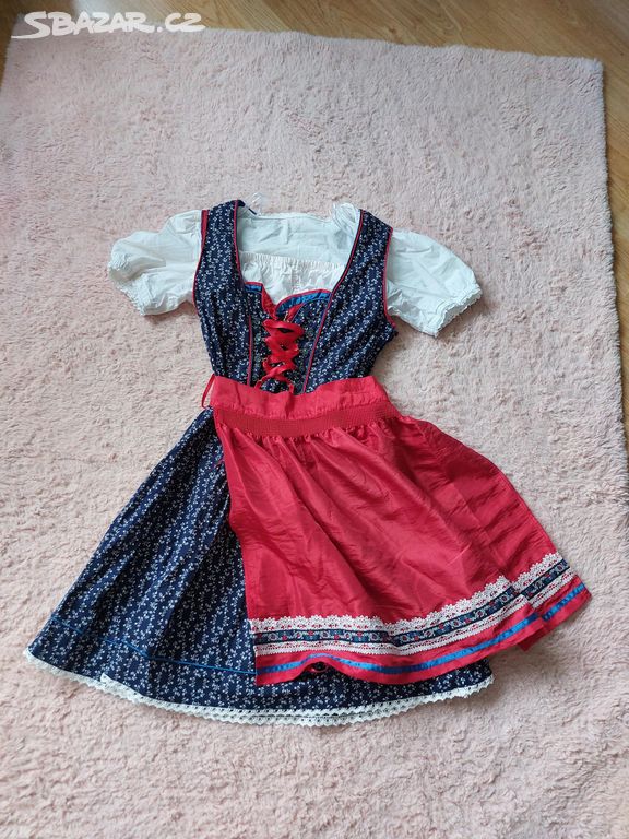 Amisu dirndl / bavorské šaty vel.40