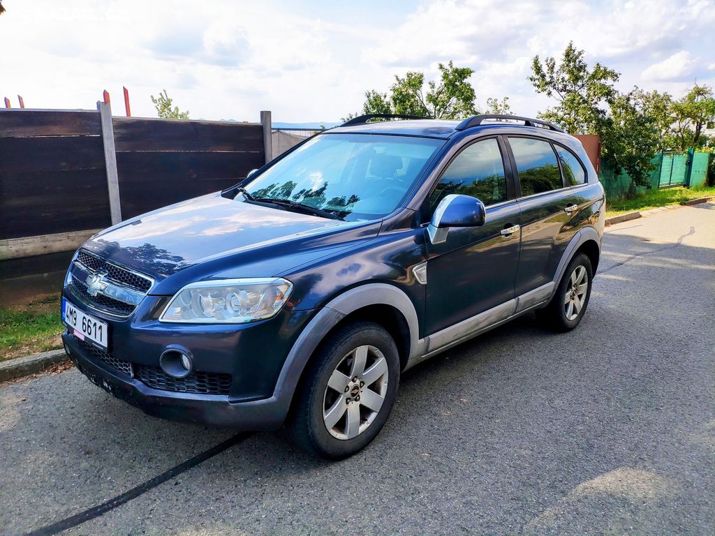 Chevrolet Captiva 2.4i + LPG, NOVÁ STK