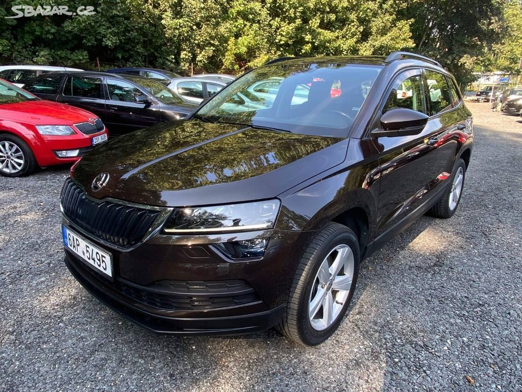 Škoda Karoq 1.6TDI klima tempomat LED světla 106tk