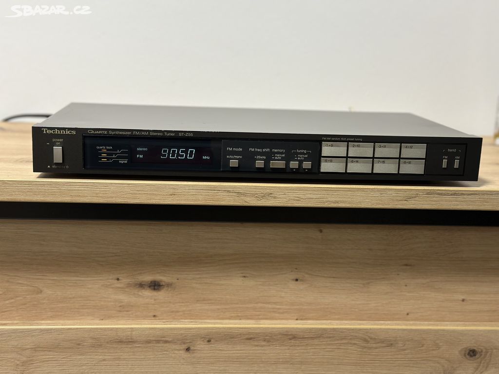 TECHNICS ST-Z55 LEVNÝ STEREO TUNER !