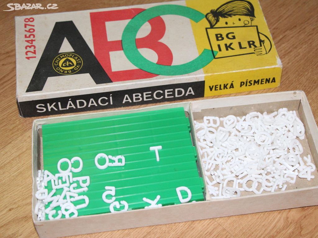 Retro Abeceda Hra (Made in Czechoslovakia 1977)