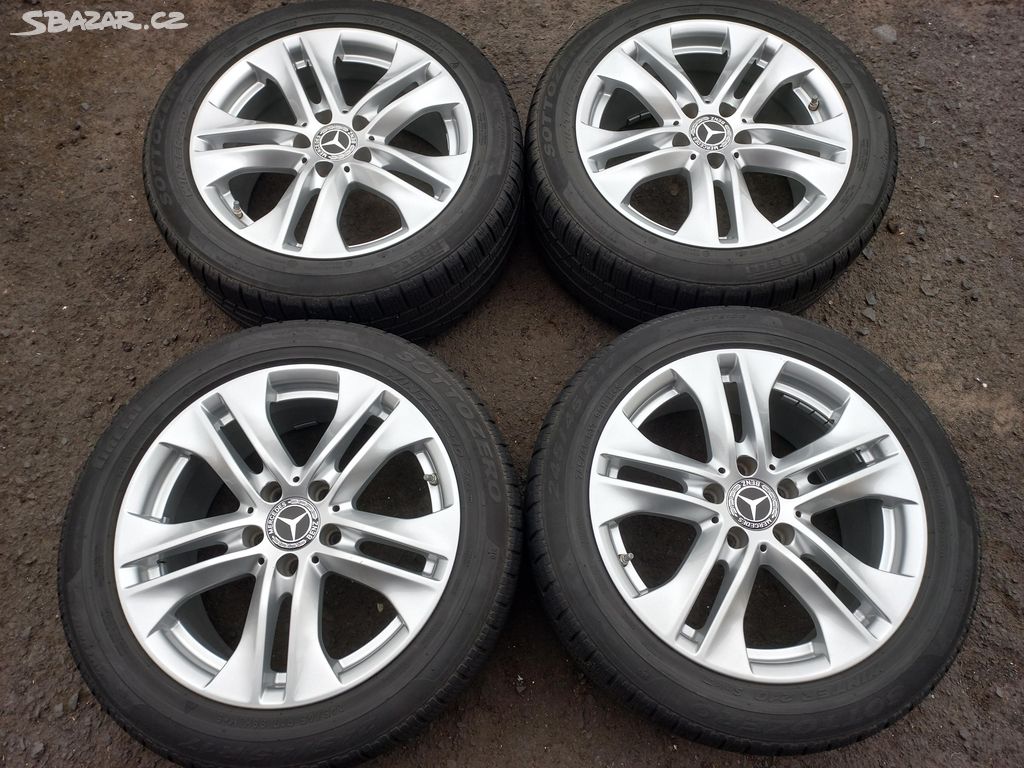 Sada Orig ALU kol Mercedes 245/45R17 zimní