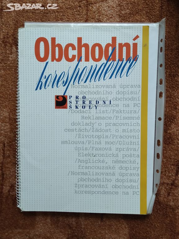 Učebnice SŠ, OBCHODNÍ KORESPONDENCE, slovník ekono