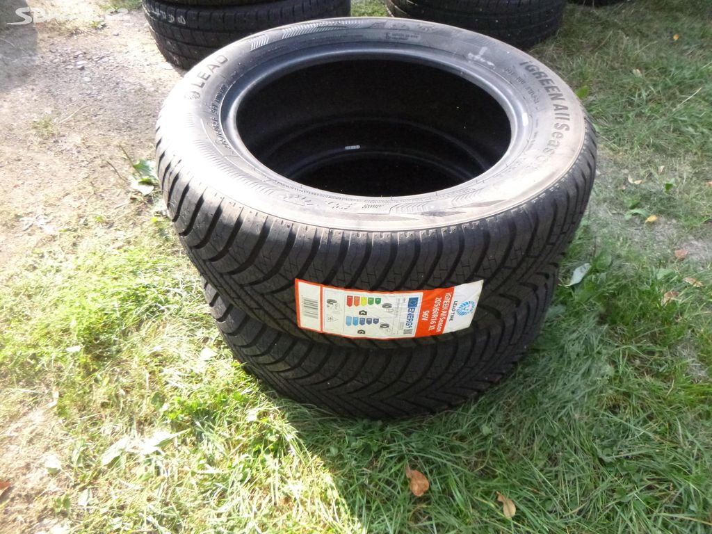 2x nové nejeté celoroční pneu 205/60 r16